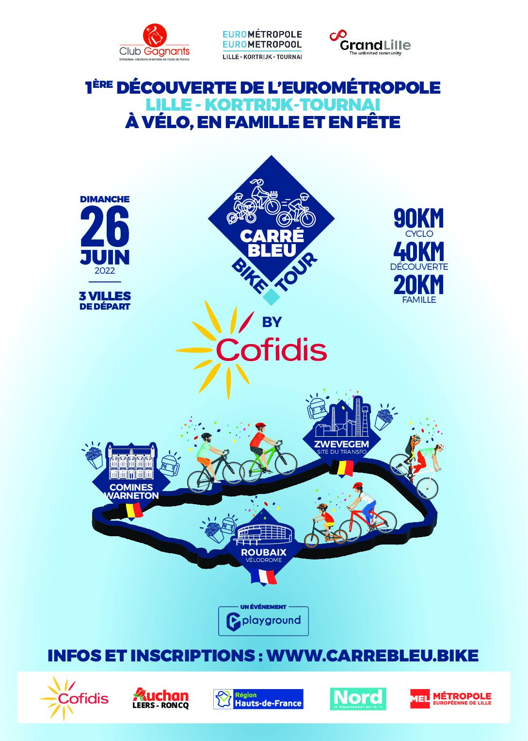 CARRE BLEU BIKE TOUR by Cofidis – Report en 2023