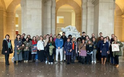 Accueil des nouveaux arrivants au Palais des Beaux-Arts